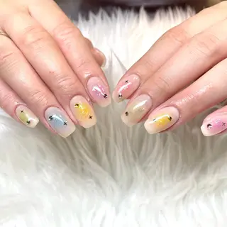 ネイル 新井 ひなののネイルデザイン