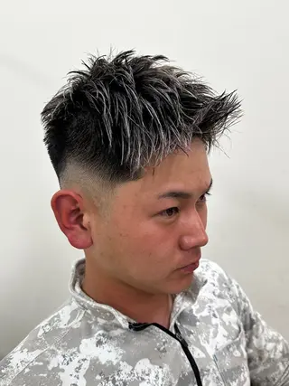 カラー メンズ 梅田/全パーマ特化/ ケアパーマ特化/秋本のヘアスタイル