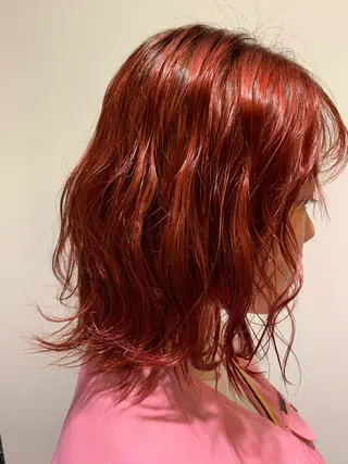 ショート カラー 美髪形成！色素改善！ 秋田　和輝のヘアスタイル