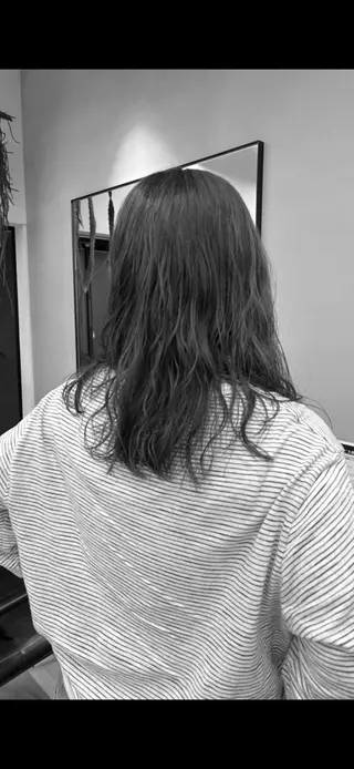 パーマ miyu  / 柔らかい透明感カラーのヘアスタイル