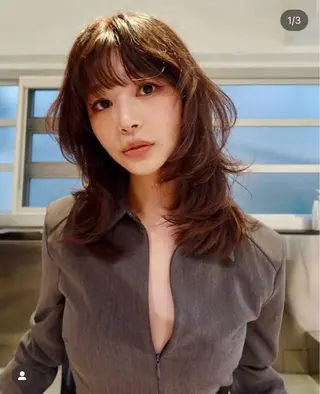 ロング 透明感🎀LOREN エリコ🌈のヘアスタイル