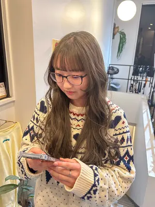 ロング メイ🩰wカラー/ お呼ばれヘアのヘアスタイル