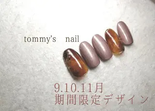 ネイル tommy's nail所属・福岡/若よもぎ蒸し 全身美容が叶うサロンのネイルデザイン