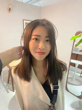 ロング 加藤 悠真のヘアスタイル