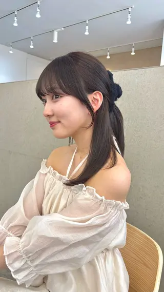 セミロング レイヤーカット/ ほたる🌼のヘアスタイル