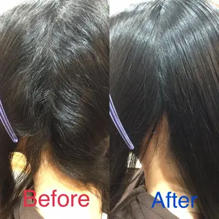 ロング パーマ Annon プライベートサロンのヘアスタイル