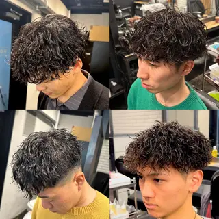 パーマ メンズ ツイスパ/メンズ パーマ/歩夢のヘアスタイル