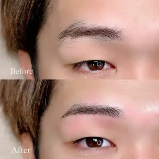 メンズ アイブロウ HARUHARU Reiのマツエク・マツパデザイン