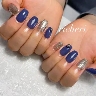 ミディアム ネイル richeri beautyのネイルデザイン