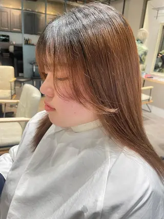 セミロング ano @anomukuiのヘアスタイル