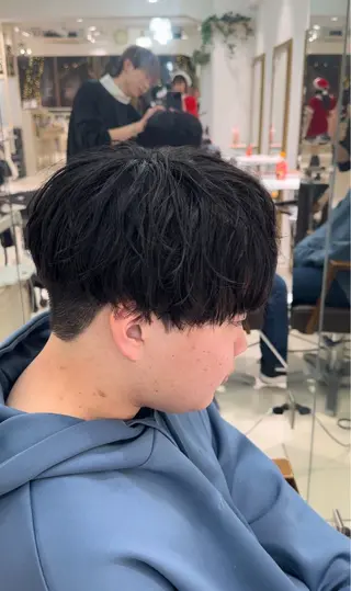 メンズ SALOWIN渋谷caldo店B1所属・岐津公太 メンズ縮毛矯正のプロのヘアスタイル