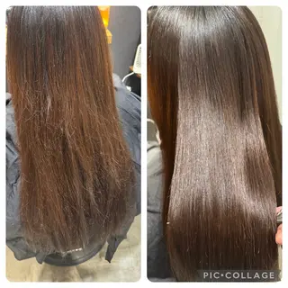 ロング パーマ 田中 アキオのヘアスタイル