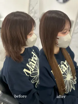 ロング 🩵ララモアナ nazu🩵のヘアスタイル