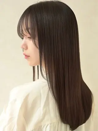 セミロング 中尾 俊輔のヘアスタイル
