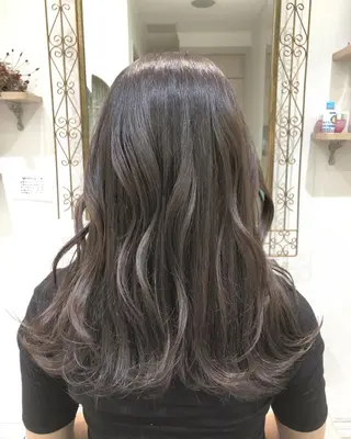 ロング カラー MYA 🤍kanaのヘアスタイル