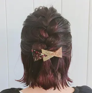 ミディアム カラー Strawberry所属・原田 志保のヘアスタイル