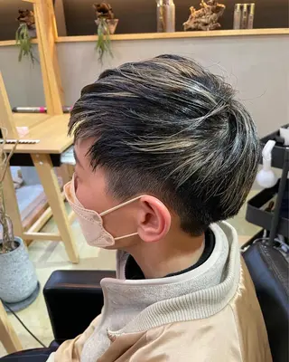 ショート カラー シンヤヘアーズ 泉大津本店のヘアスタイル