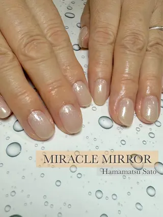 ネイル ミラクルミラー 町野のネイルデザイン