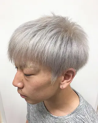 カラー Natural HAIR RESORT 【ナチュラル　ヘアーリゾート】所属・🌟ショート特化 ⭐️アオキダイチのヘアスタイル