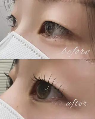 マツエク・マツパ alice天王寺所属・arisa .のマツエク・マツパデザイン