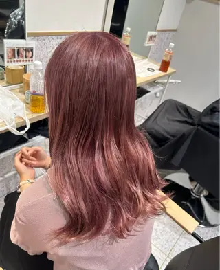 カラー ♡ハイトーン★ ネイル/しの♡のヘアスタイル