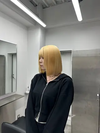 ロング カラー 複雑履歴修正/ ハイトーン職人/拓真のヘアスタイル