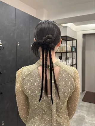 ロング ヘアアレンジ 銀座/ヘアセット シマムラ ミホのヘアスタイル