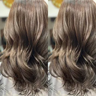ロング カラー Snaly カラー特化ページのヘアスタイル