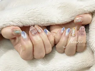 ネイル フルリール 【プライベートサロンのネイルデザイン