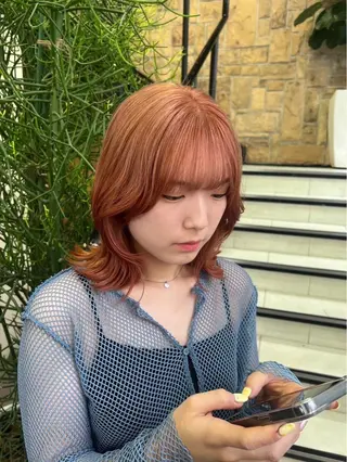 ミディアム カラー airi🌺カラー /特殊ヘア⛓️🖤のヘアスタイル