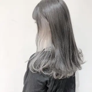 ロング 似合わせ艶髪カラー ❤️ハダユミのヘアスタイル