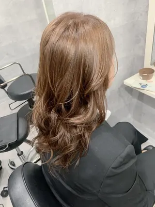 ロング カラー _WHITE 天神店 YUMEKA🐻のヘアスタイル