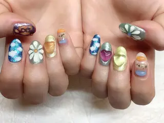 ネイル ネイルフィーズ方明宏 方明宏のネイルデザイン