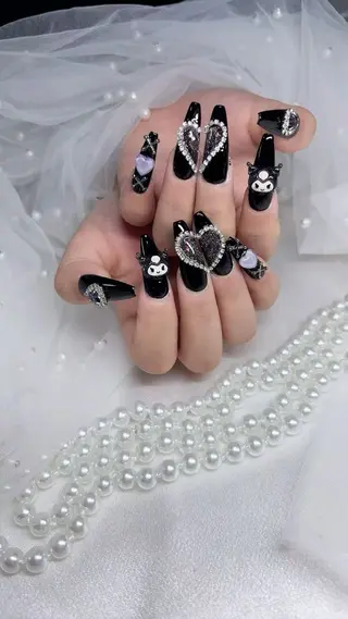 ネイル ETERNA Nail 銀座店【パラジェル/フィルイン/チップ長さだし/マグネット/ニュアンス】所属・ア カリのネイルデザイン