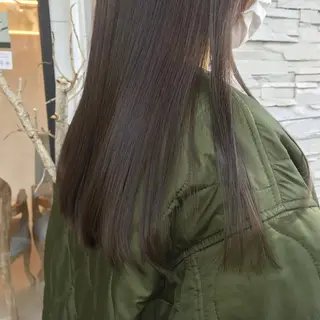 ロング カラー ふるはし みなのヘアスタイル