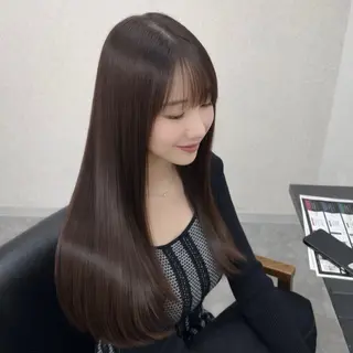 ロング RIENS Xrea nanamiのヘアスタイル