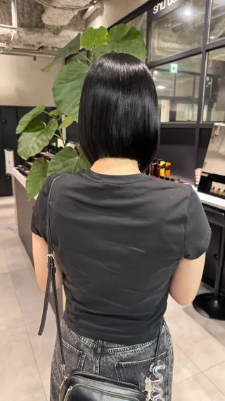 ミディアム 小田 晃瑛のヘアスタイル