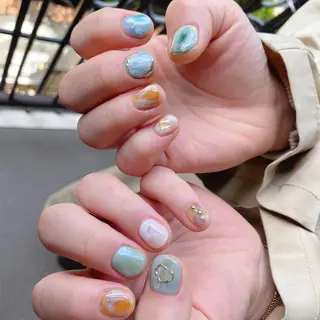 ネイル To Me Nail所属・🩵 mei🩵のネイルデザイン