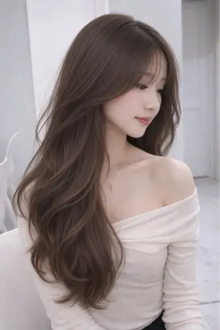 ロング カラー レイヤーダブルカラー KYON店長のヘアスタイル