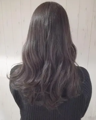 ロング カラー 西川 敏夫のヘアスタイル