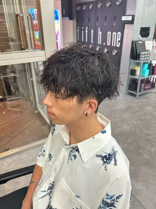 パーマ メンズ パーマ支持率No.1 ❤️‍🔥安成弾のヘアスタイル