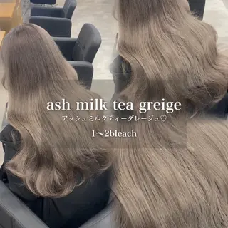 ロング カラー 淡色/ワンホンヘア 🤍MINORIのヘアスタイル