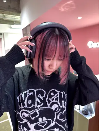 カラー ブリーチカラー 特化/MAHIROのヘアスタイル