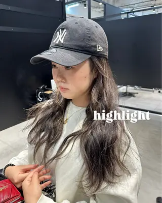 ロング カラー GO TODAY SHAiRE SALON所属・天野 瑠真のヘアスタイル