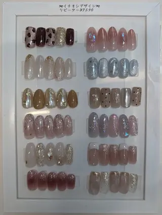 ネイル ネイルサロン Amie　〜アミ〜所属・ᑎᗩIᒪ｜ᗰIᗰI｜ _५✍️Satou.のネイルデザイン