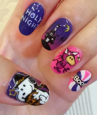 ネイル 東 千夏のネイルデザイン