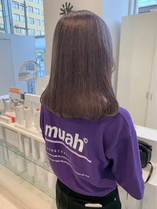 ロング カラー ParveMix🍀 藤原愛未のヘアスタイル