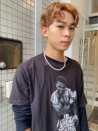 カラー メンズ 栄/矢場町 三井太朗のヘアスタイル