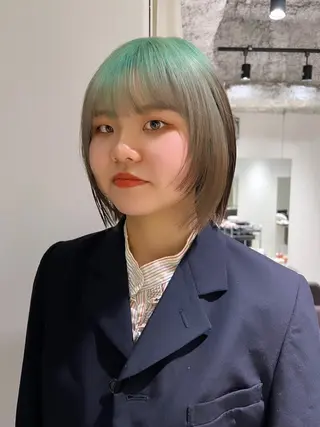 ショート カラー nendo_hair所属・ハイトーン/ボブ 🎀sonokaのヘアスタイル