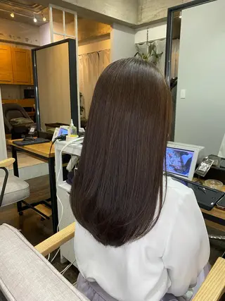 セミロング カラー 統括マネージャー/ 髪のドクター/前原悟のヘアスタイル